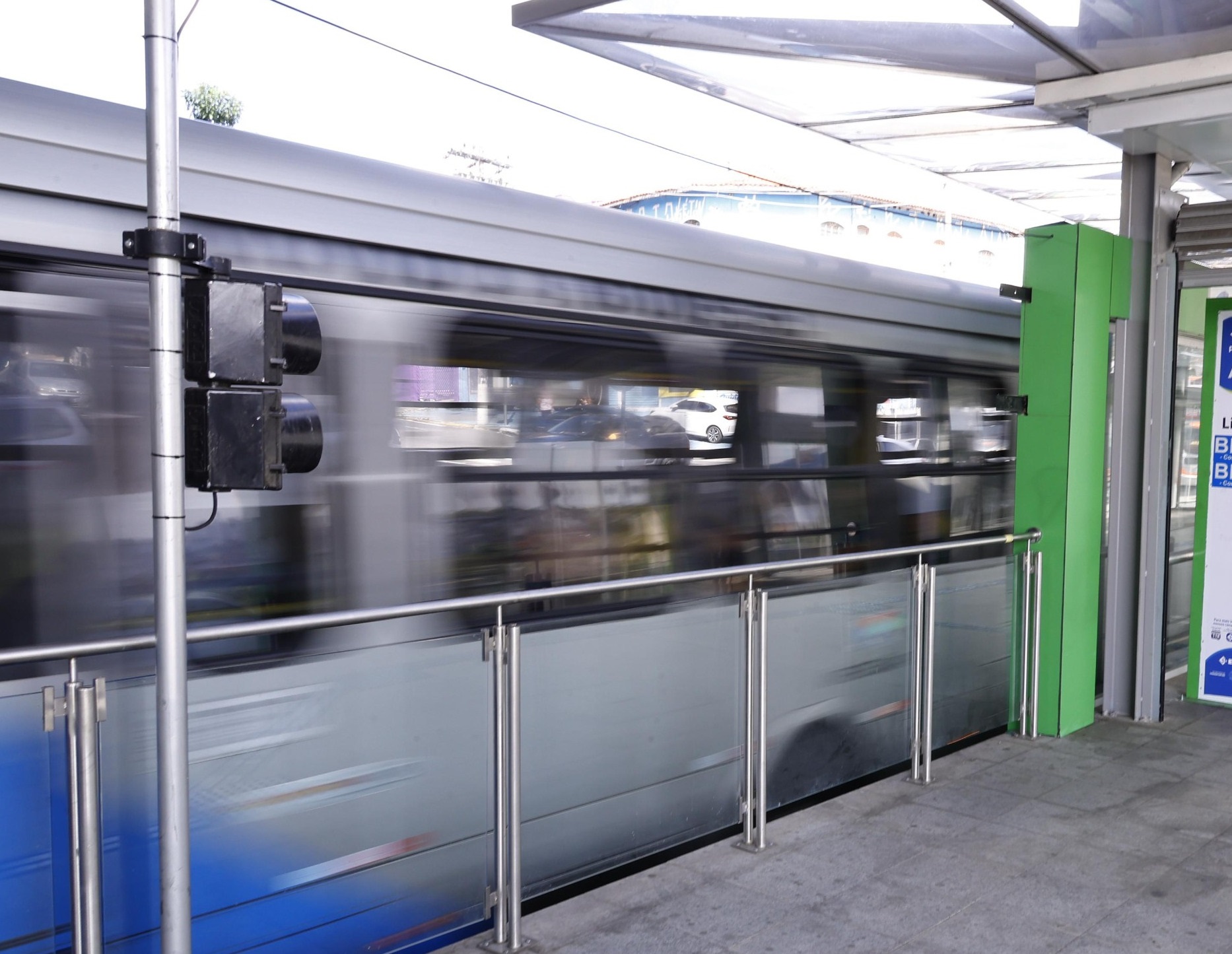 Novo terminal de ônibus no Campo Belo