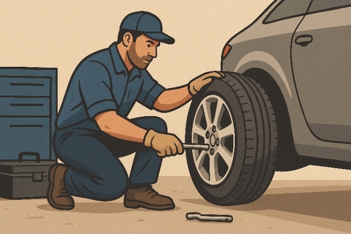 Segurança ao Trocar Pneus: Dicas Essenciais para Motoristas