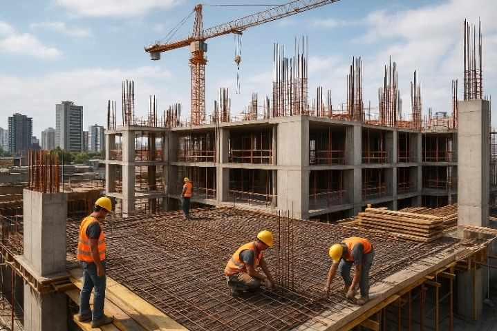 Construção Civil Avança e Move a Economia Brasileira