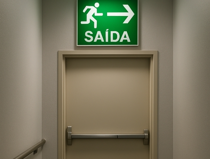 Importância das saídas de emergência em edifícios
