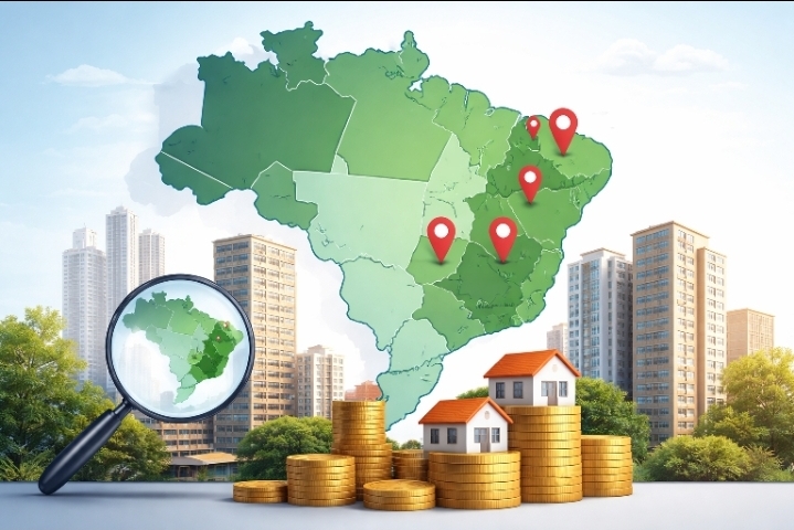 Levantamento mostra os estados com menor aluguel do país