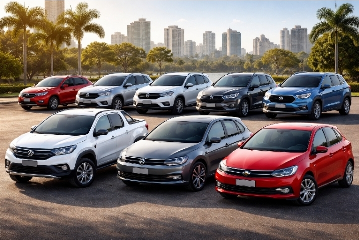 Conheça os carros que dominam as ruas do Brasil