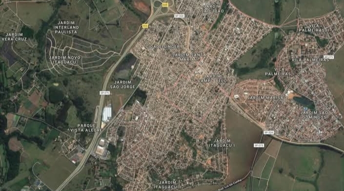 População da área Campo Belo em Campinas (apuração)