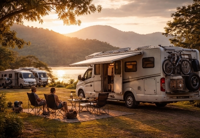 Vida em motorhome no Brasil expõe dificuldades diárias