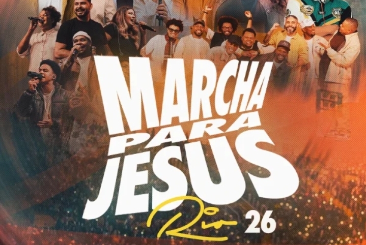 Marcha para Jesus 2026 deve reunir milhares de fiéis no Rio de Janeiro