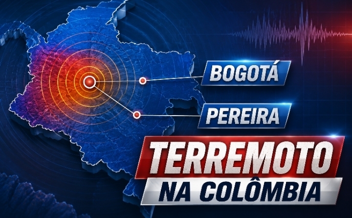 Terremoto de forte magnitude atinge a Colômbia e deixa mortos e feridos